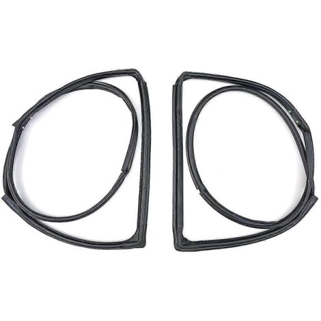 Türdichtungssatz Vorne (1 Paar) Für Jeep Wrangler Jk 2007-2018 - Schwarz