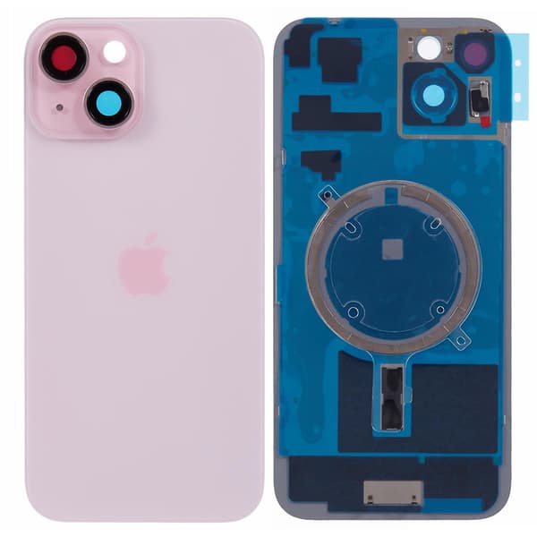 Akkuhülle Für Iphone 15 Mit Akku Und Kameraaussparungen – Rosa Multicolor Pink