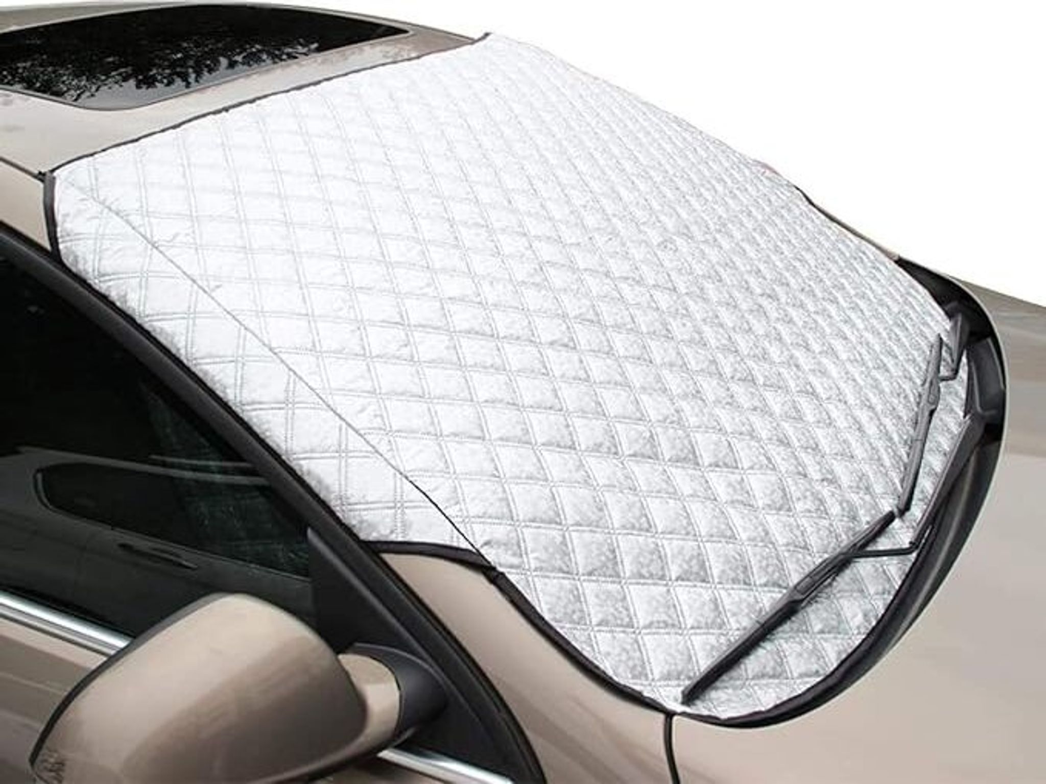 2 Auto Windschutzscheiben Abdeckung - Hochleistungs-ultra-dick Schutzabdeckung Schnee Eis Frost Staub Wasserbeständig Uv,flexible Größe Für Suv Lkw Auto Groß Oder Klein