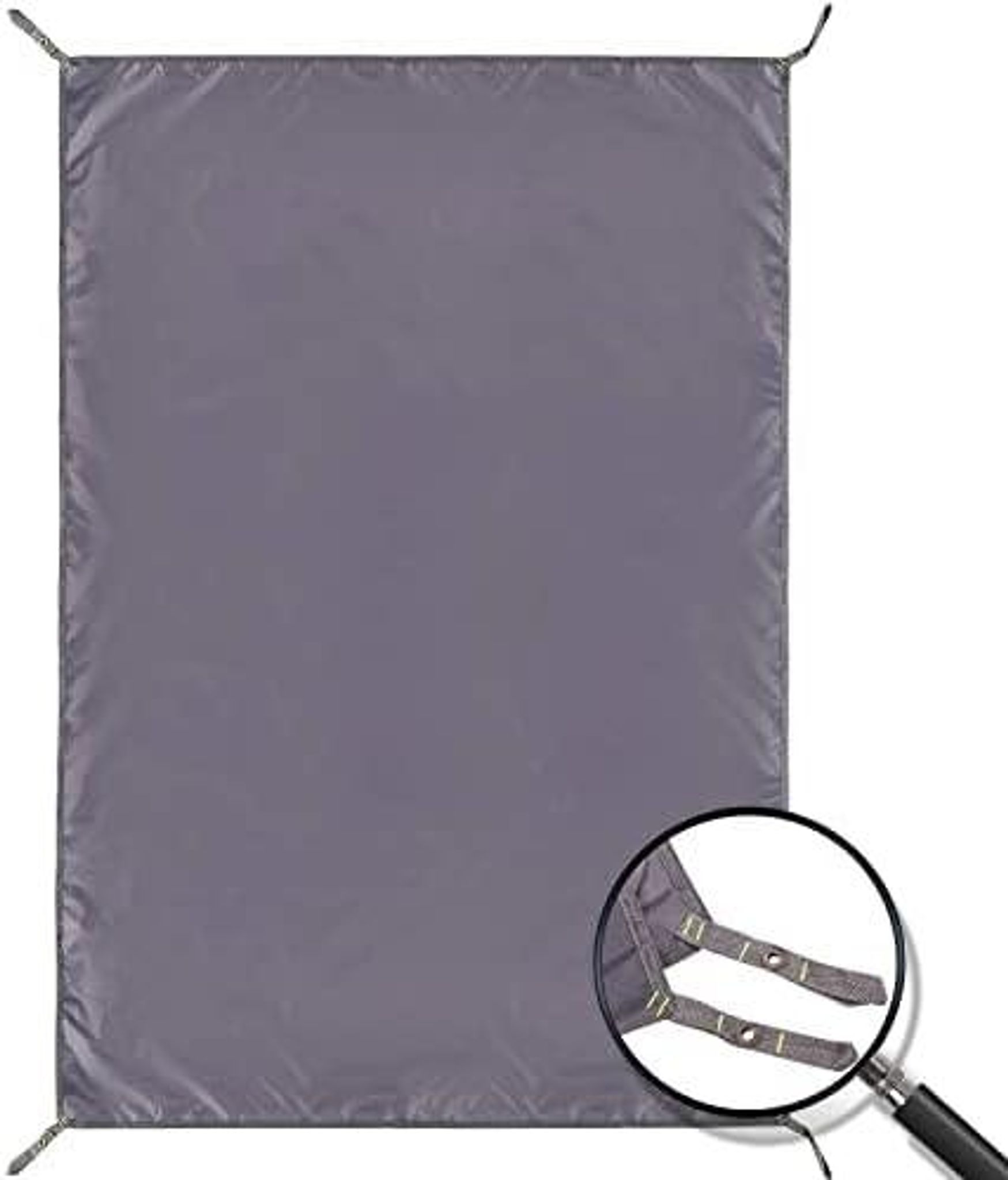Redcamp 140 X 210cm Zeltplane Wasserdicht, Zeltunterlage Ultraleicht, Mehrzweck Camping Zelt Tarp Mit Sen Fš¹r Outdoor Wanderpicknick
