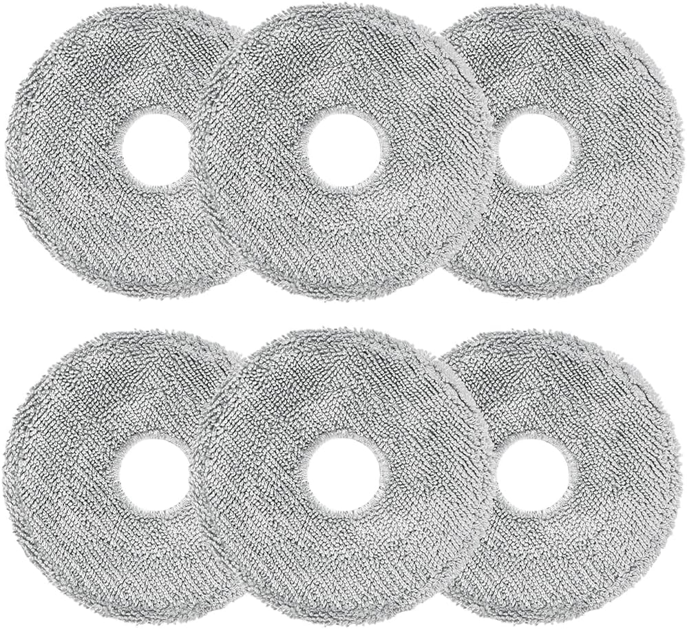 12 Stück Wischtücher Für Dreame L10s Ultra Gen 3/gen 2/l10s Pro Ultra Heat/x40/x50 Ultra Complete,mova E30 Ultra/mova P50 Pro Ultra,l10s/l40/x30 Ultra,xiaomi X10+/x20+ Saugroboter, Mikrofaser Wischpad