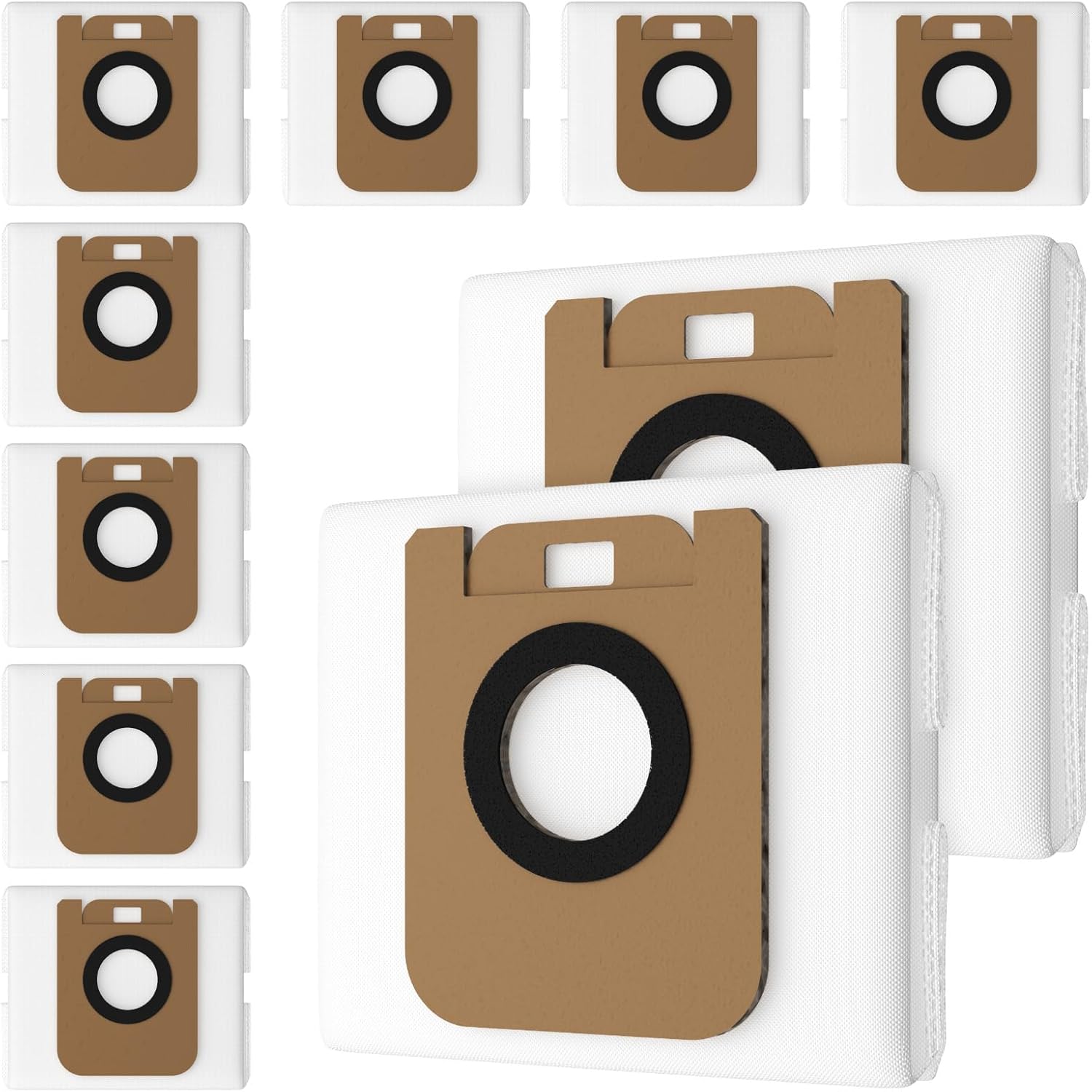 50 Stück Staubbeutel Für Dreame D10 Plus / D10s / Z10 Pro / L10 Saugroboter, Ersatzteile Für Dreame D10 Plus / D10s / Z10 Pro / L10 Staubsaugerroboter