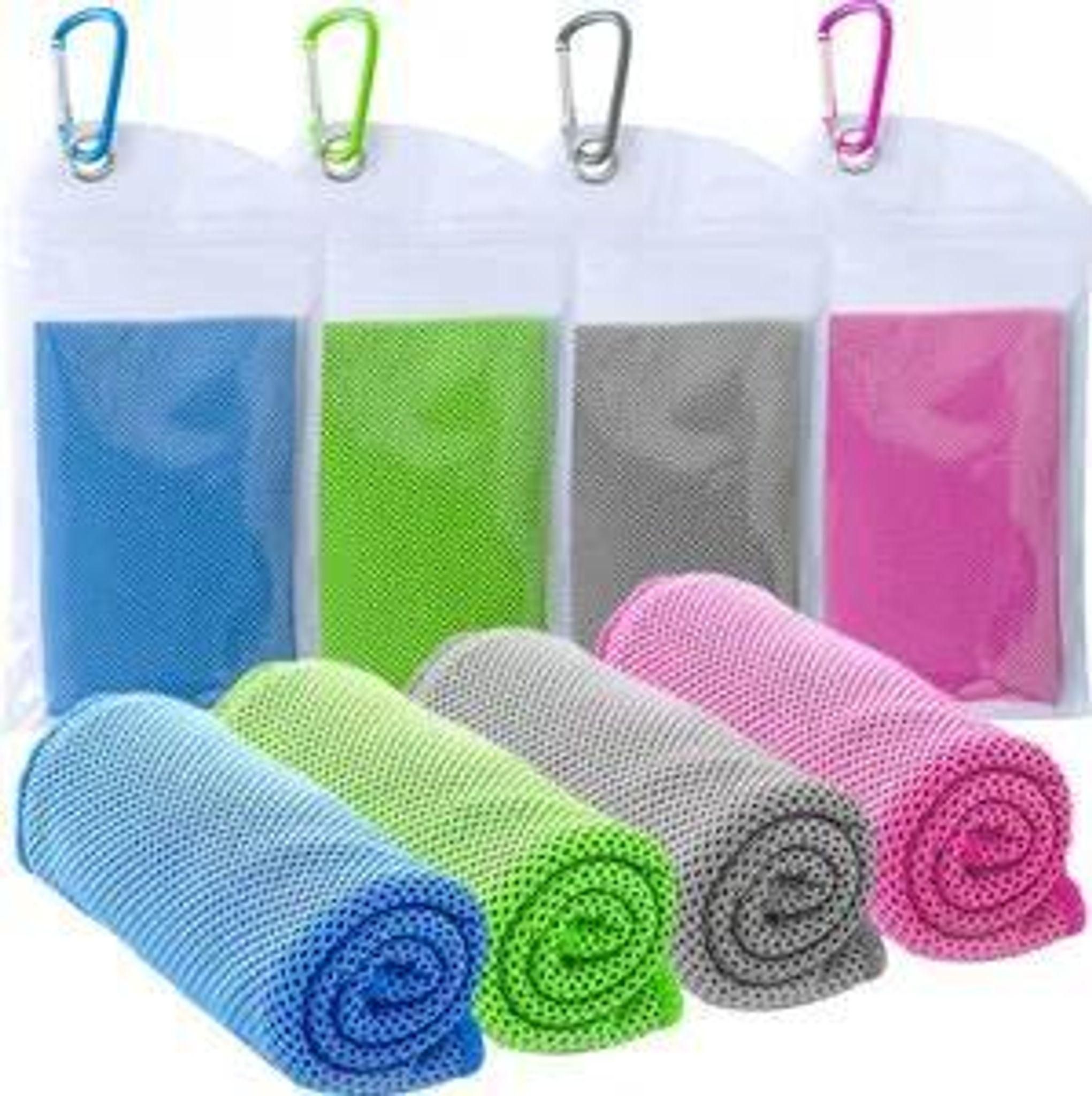 12 Stück Kühlendes Handtuch, Cooling Towel 30 X 100 Cm, Sporthandtuch Ultraleicht Kühltuch, Schnelltrocknend Reisehandtuch, Mikrofaser Handtuch Für Spo