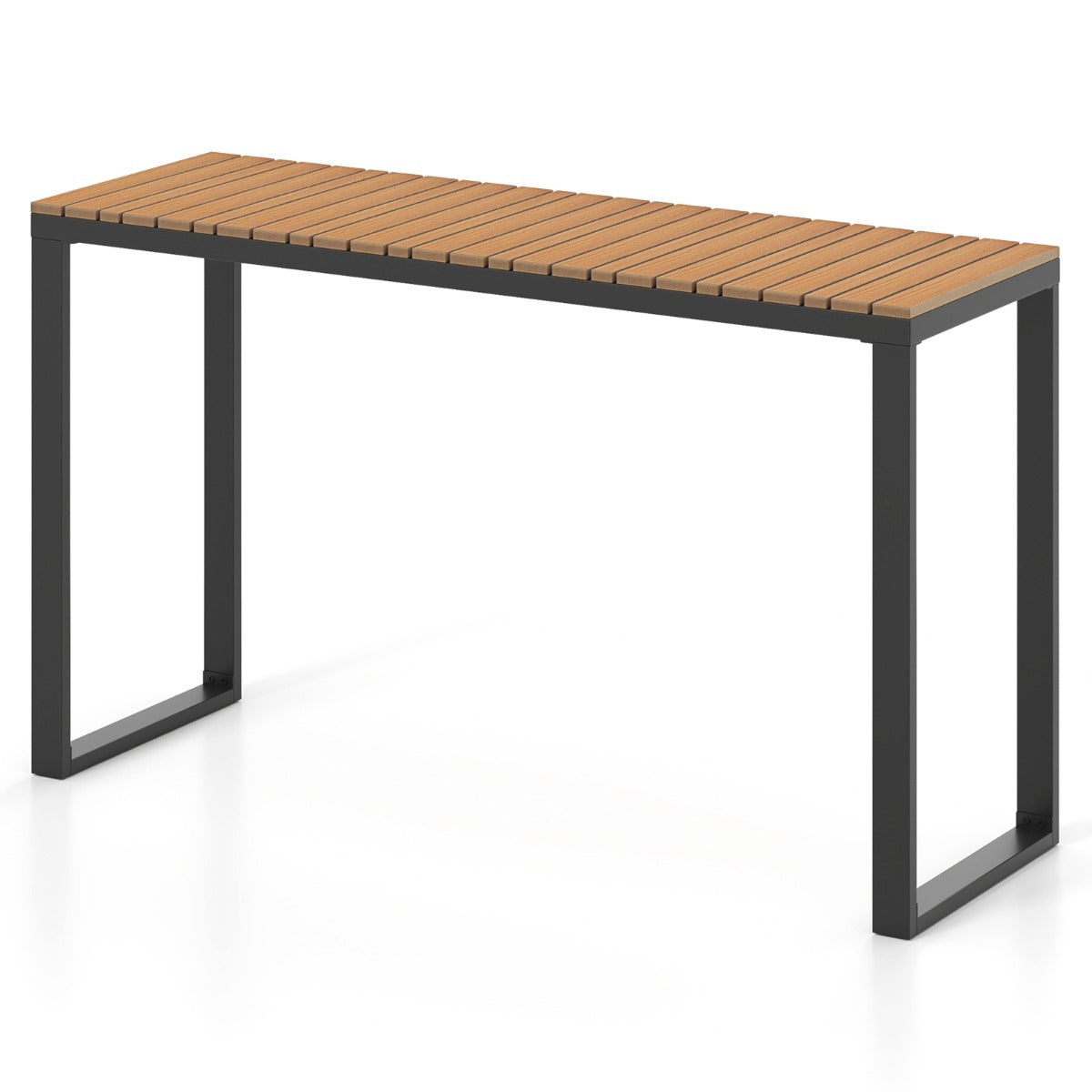 Konsolentisch Für Den Außenbereich, 129 X 42 Cm Wpc-tischplatte