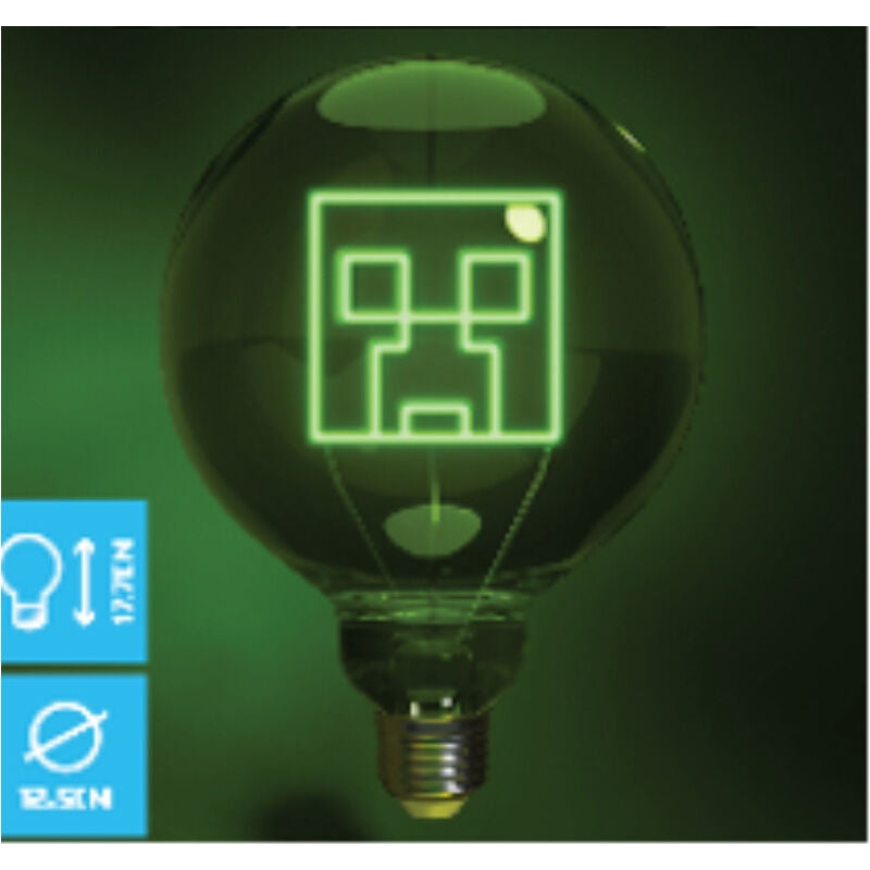 Minecraft Creeper Led Neonlicht Energieeffizient 12 Zoll 235814817