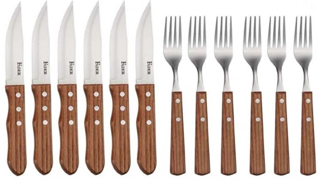 12-teiliges Steakmesserset