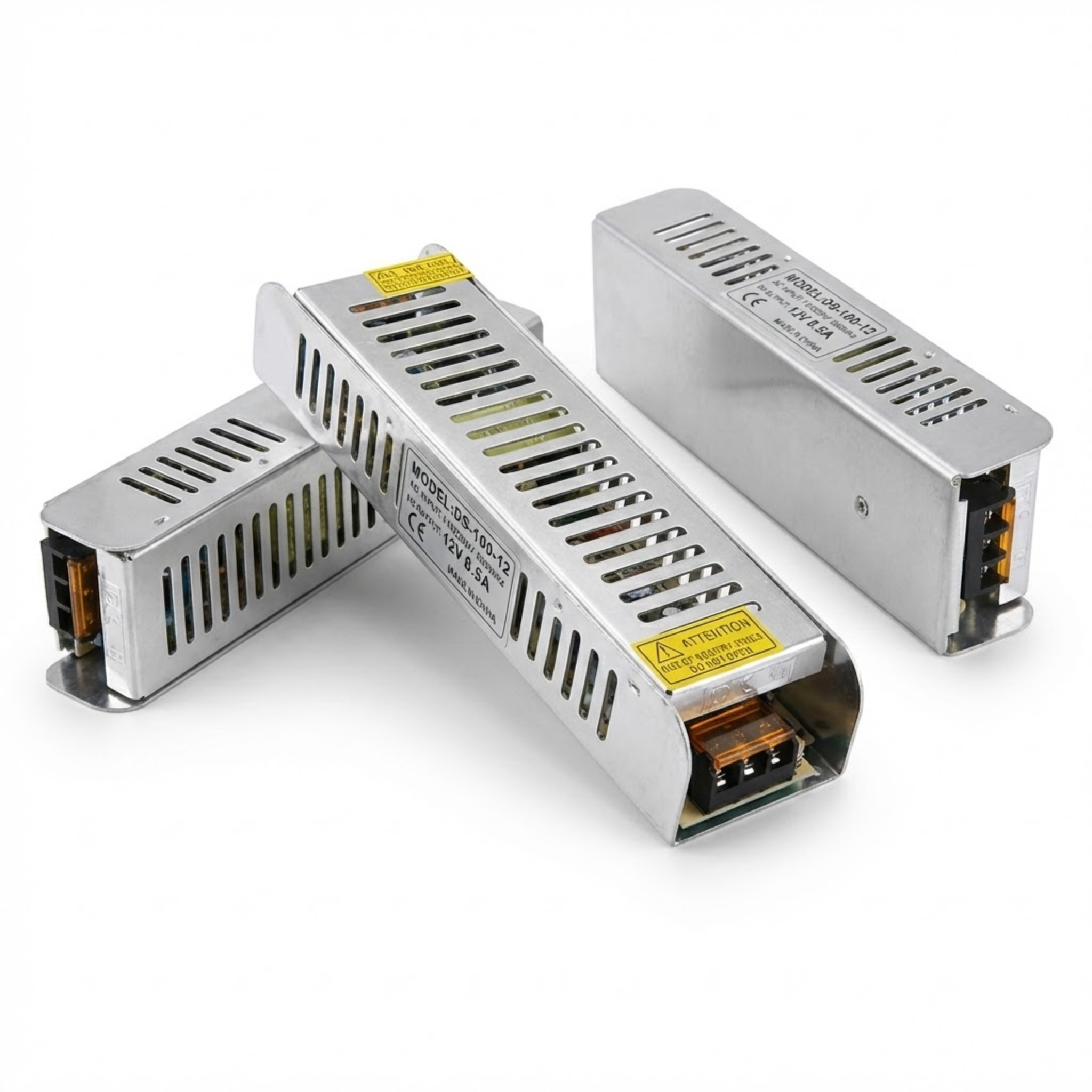 12v Modulares Led-cob-netzteil 100w 8,3a Ip20 188x46x35mm Flache Montage
