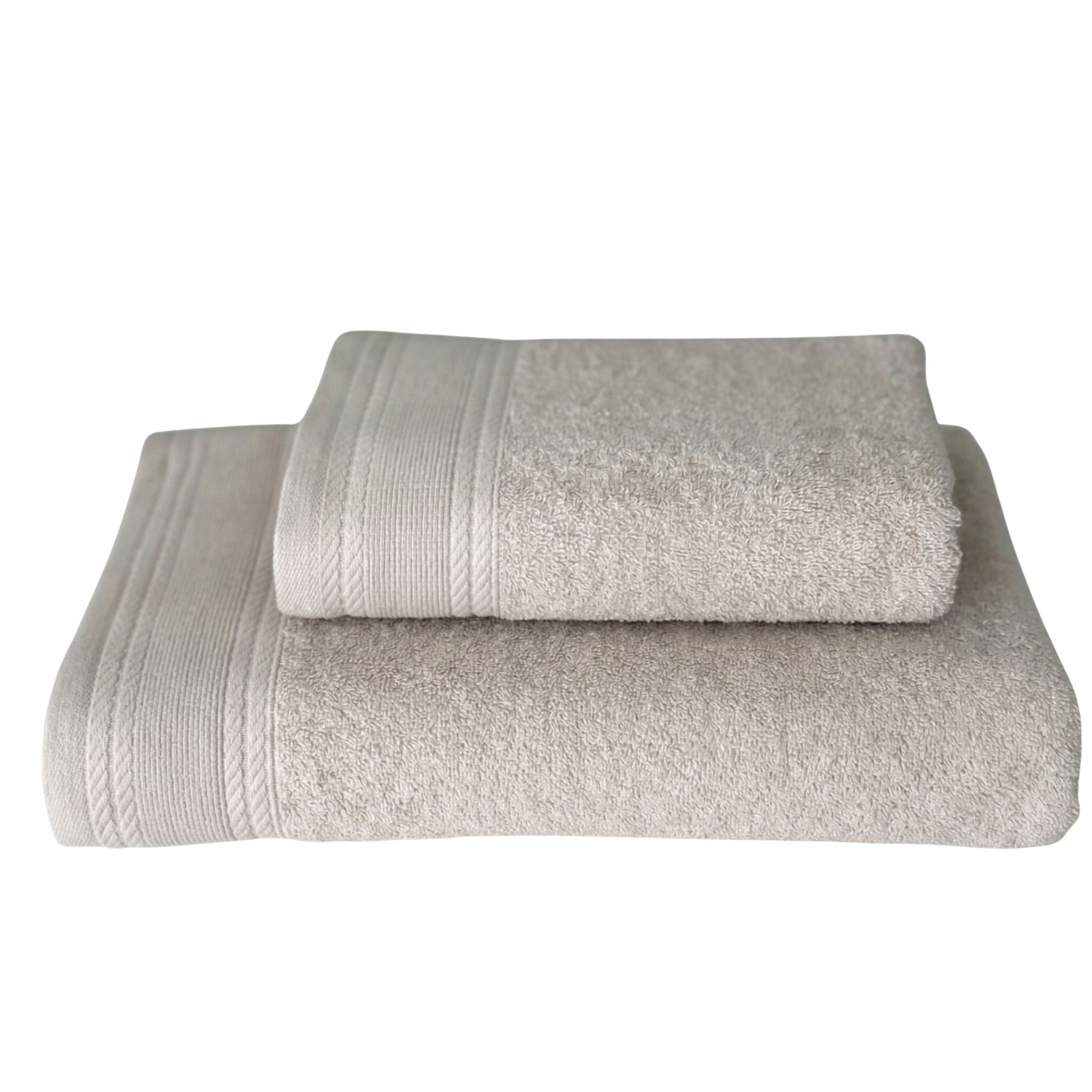 2er-set Badetücher, 100 % Baumwolle, Saugfähig, Spa-hotelqualität, 50 X 90 Cm Und 70 X 140 Cm