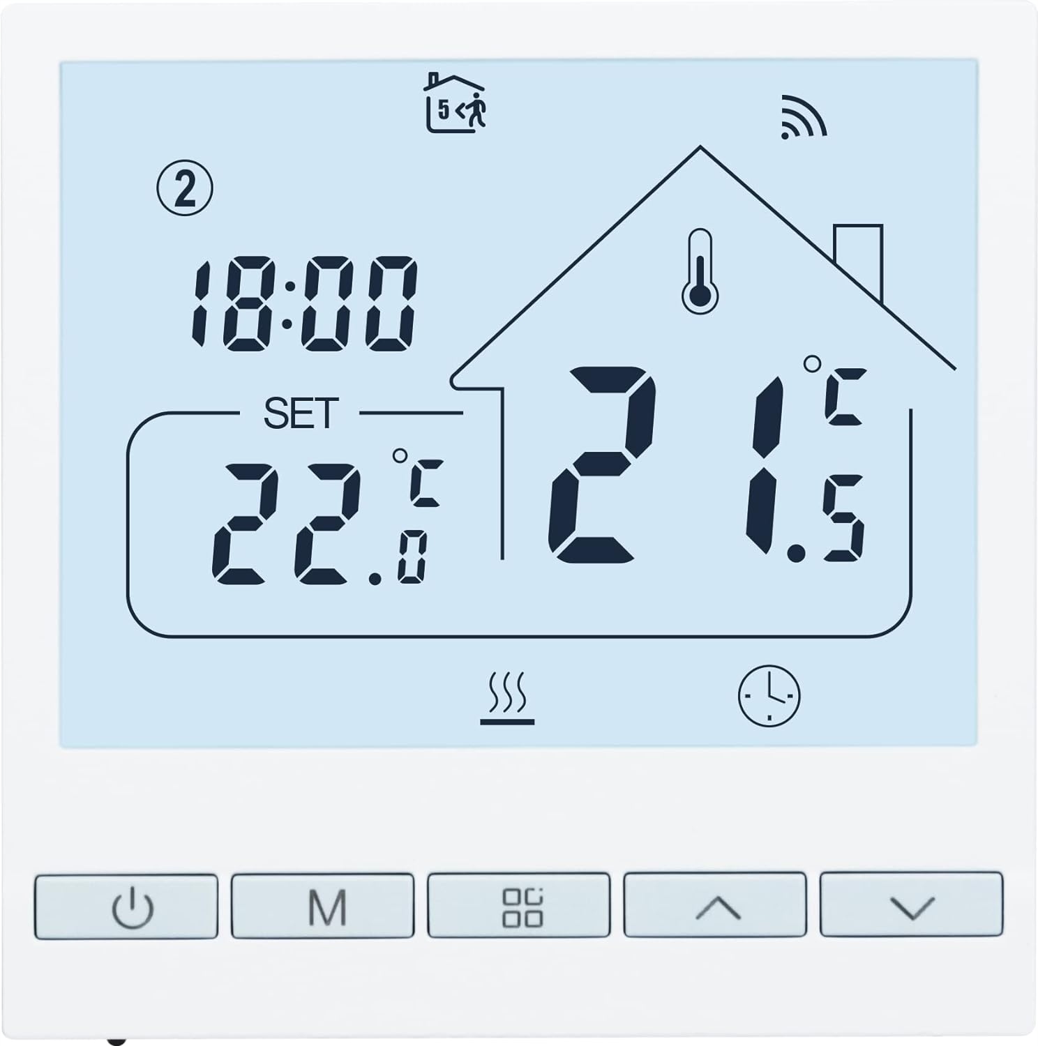 Beok Alexa, Google 3a Tol47wifi Programmierbarer Wlan-raumthermostat
