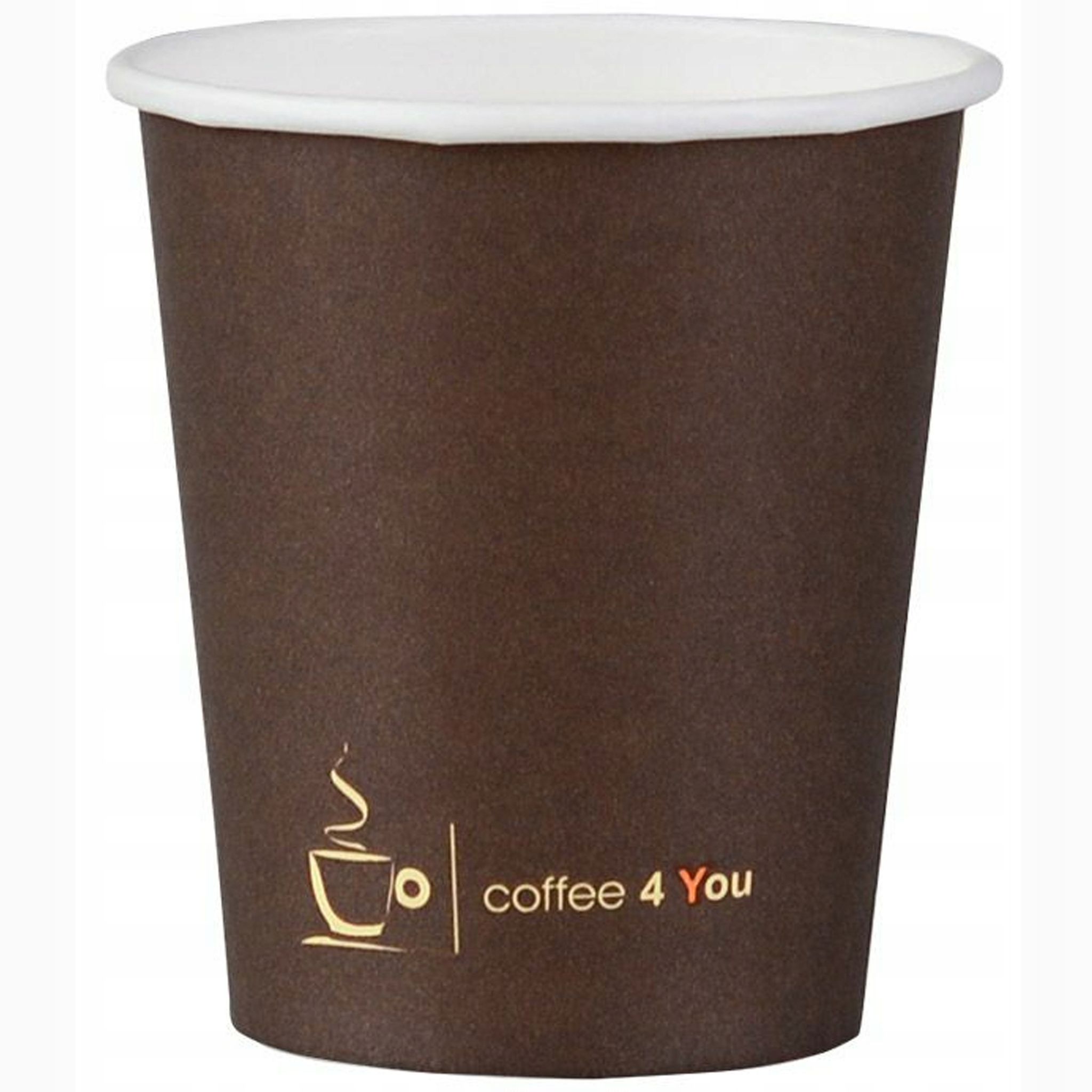 Kaffee-pappbecher 180 Ml, 100 Stück Für Heißgetränke, Kaffee
