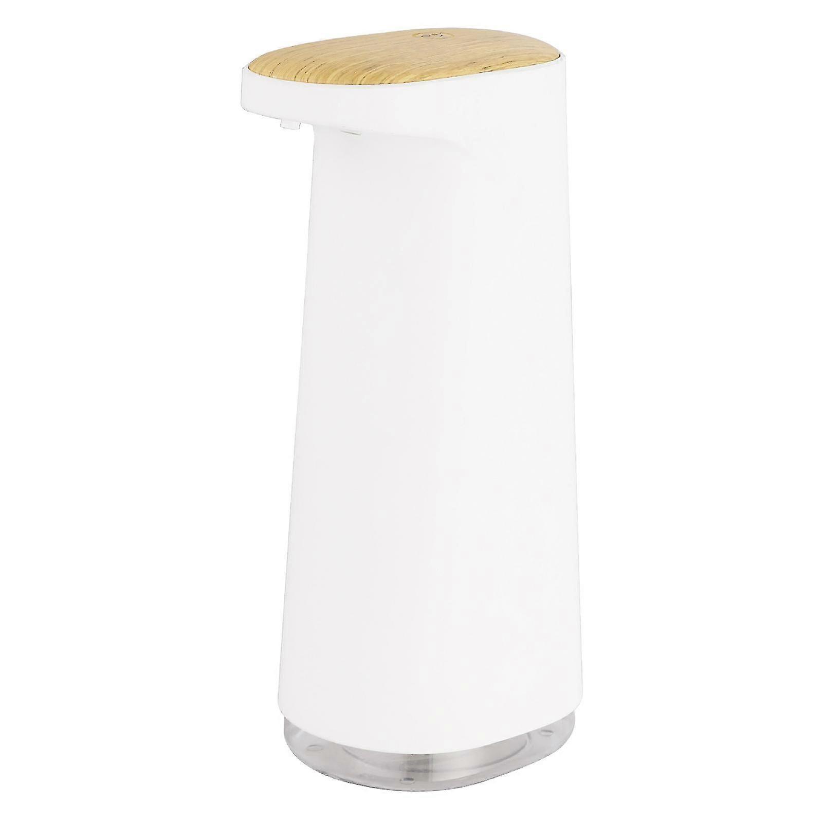 Distributeur De Savon Automatique Rechargeable, Distributeur De Savon Mousse Pour Bureau Et École, Blanc