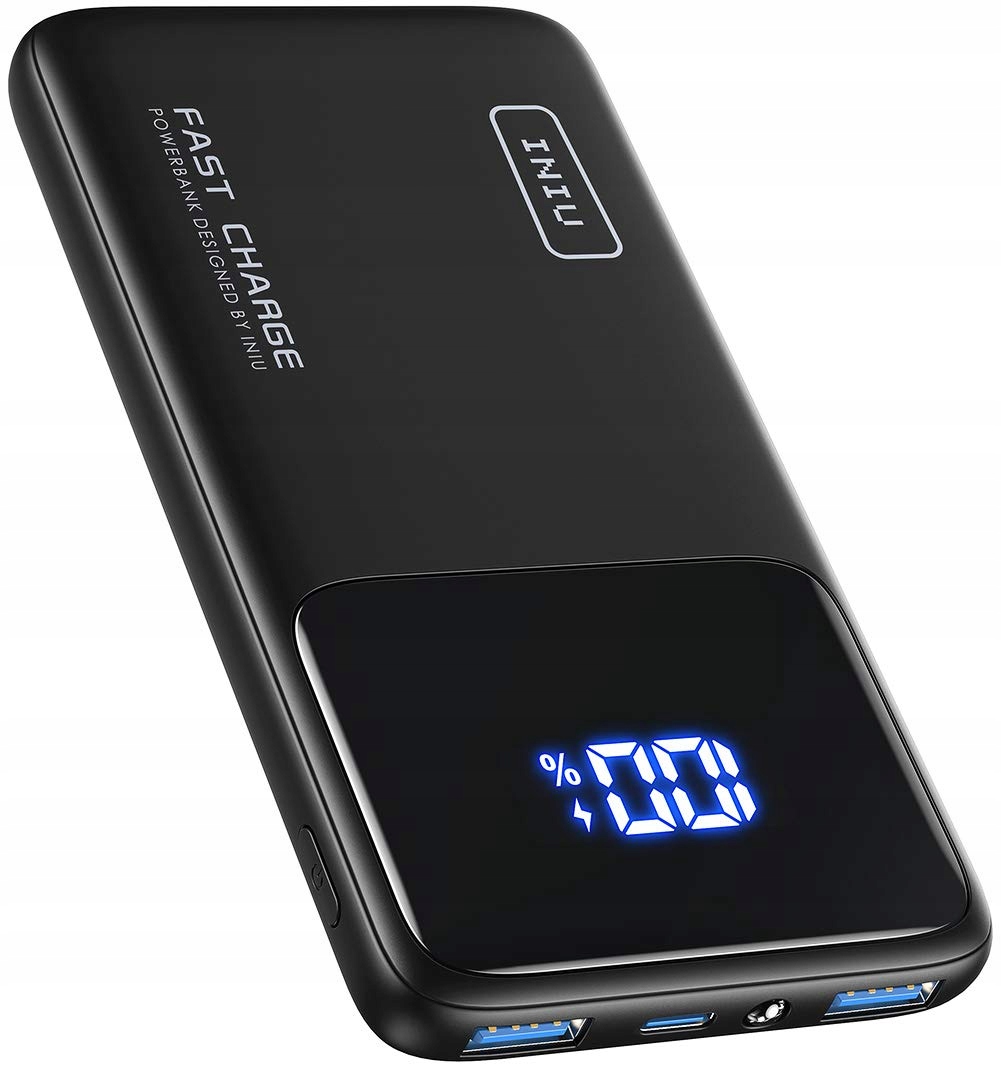 Powerbank Iniu B1-b6 10500 Mah Schwarz