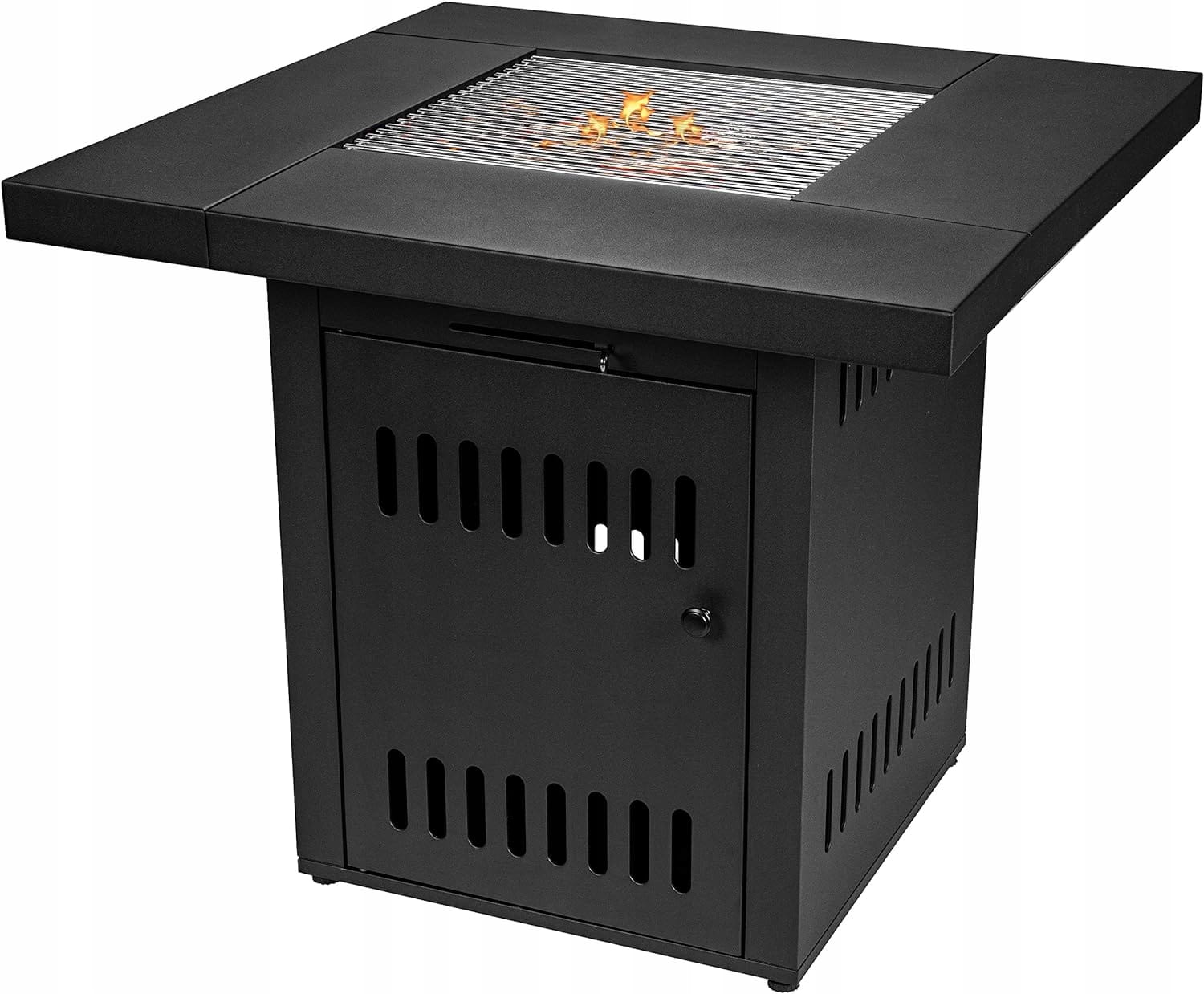 3-in-1-gartentisch – Kamin, Grill Und Gartentisch