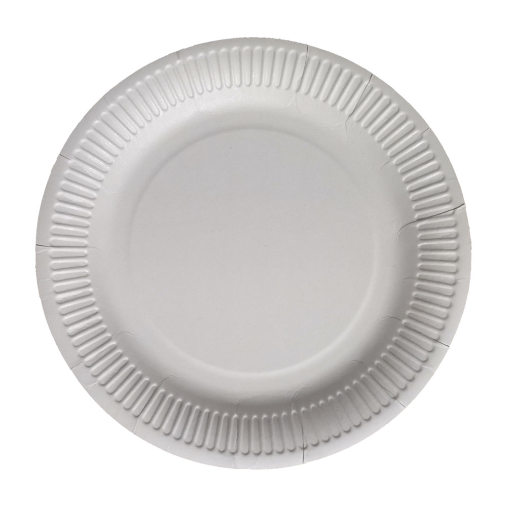 Pappteller 23 Cm, 100 Stück, Einweg, Ökologisch, Catering