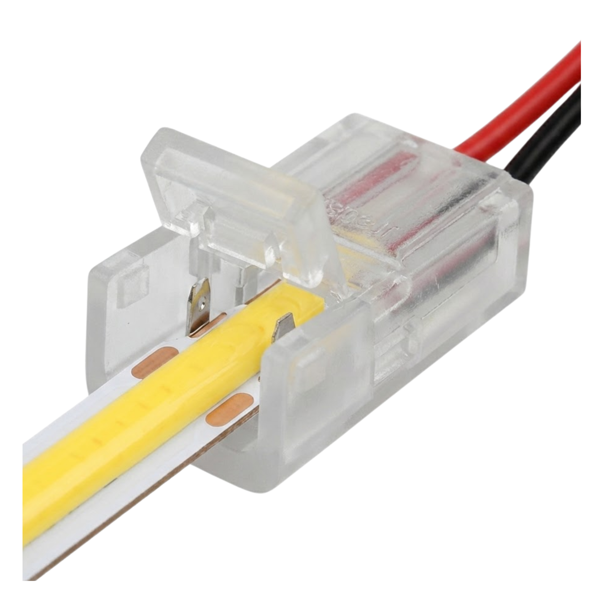 Gerader Led-cob-stecker 8 Mm Klick 18 X 11 X 7 Mm Einfacher Installationskabelstecker