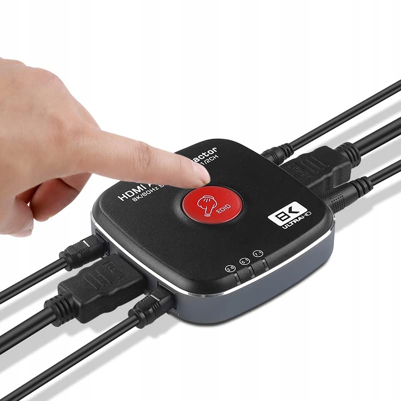 8k Hdmi 2.1 Audio-extraktor 60hz 7.1ch/5.1ch/2ch + Audio-auflösungsadapter
