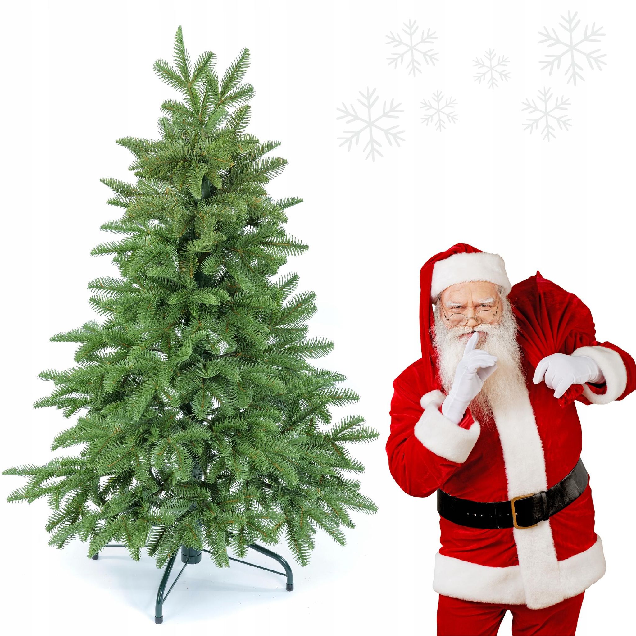 Künstlicher Weihnachtsbaum Aus 100 % Polyester, Olive Glow 2d, 100 Cm Große Kleine Tanne, Die Einem Natürlichen Baum Sehr Ähnlich Sieht