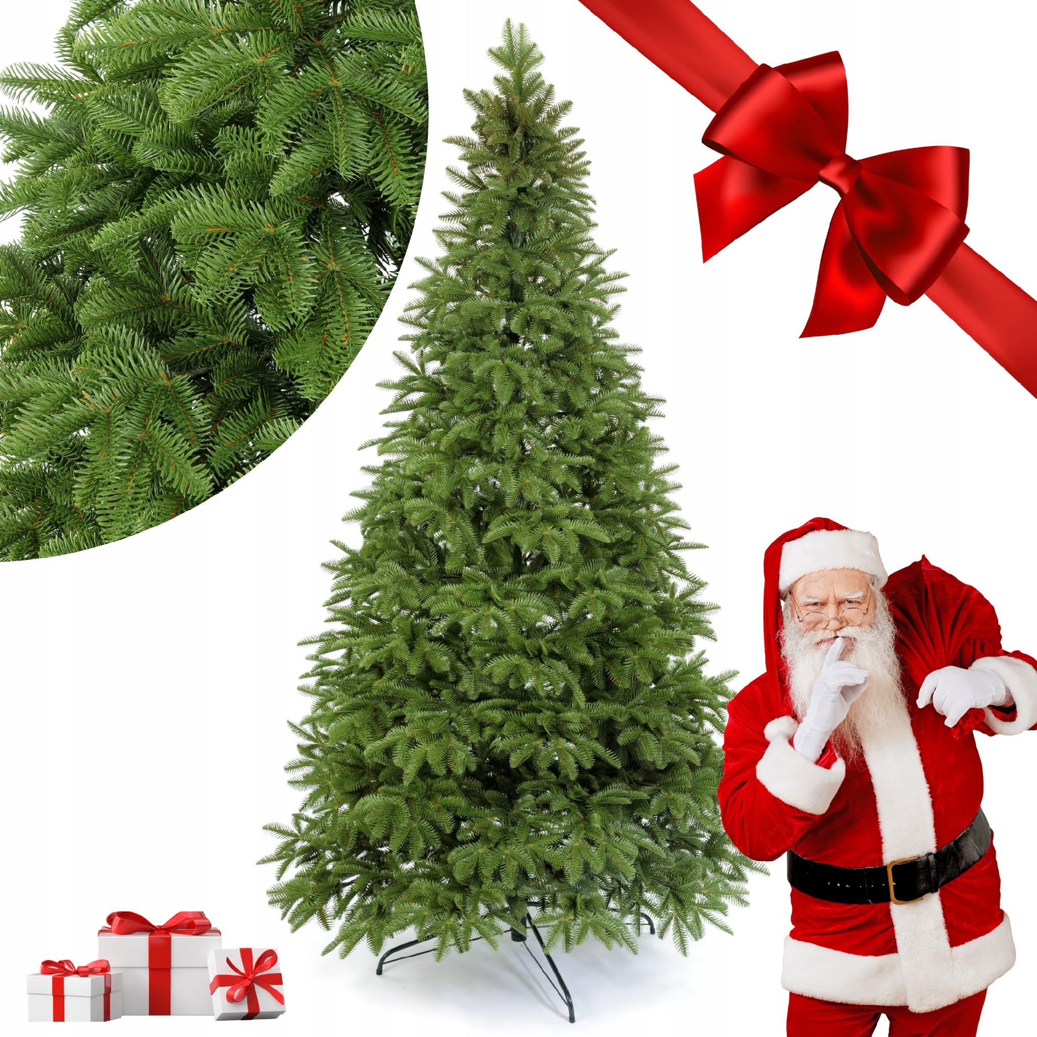 Künstlicher Weihnachtsbaum Aus 100 % Polyester, Olive Glow 2d, 220 Cm, Hellgrün, Naturgetreu