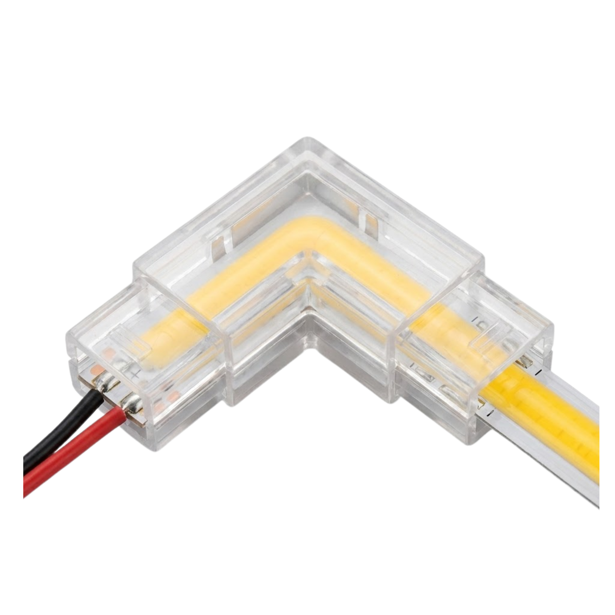 Eckverbinder Für 8-mm-cob-led-streifen, Klickmontage, Kabelverbinder