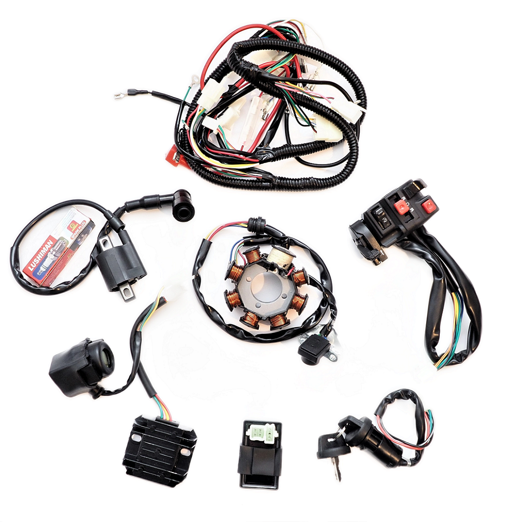 Kompletter Kabelbaum Für Atv Quad 125 250 Ccm