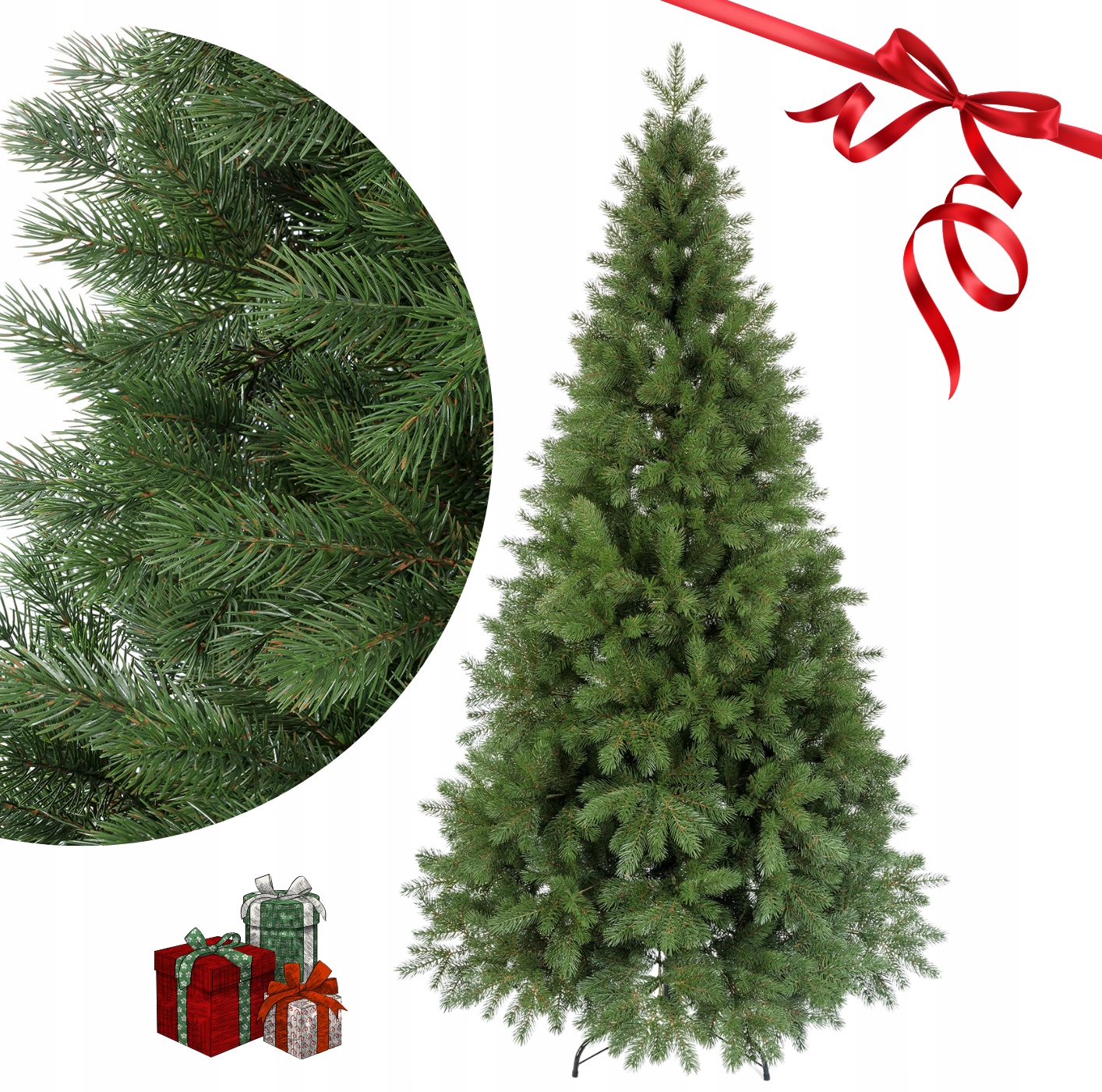Künstlicher Weihnachtsbaum Kiefer 100% Pe 160 Cm - Dicht Premium, So Naturgetreu Wie 2026