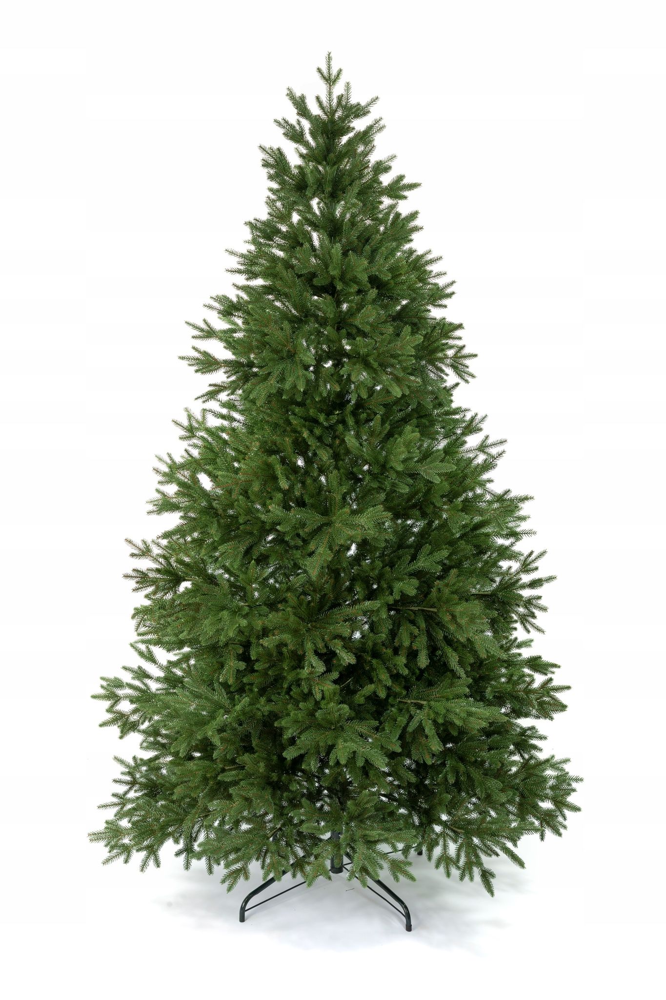 Künstlicher Weihnachtsbaum, Wilde Fichte, Gedreht, 100 % Pe, Naturgetreuer Zweig, 130 Cm