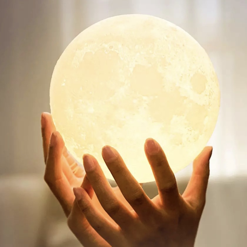 Lampe Lune 3d Sans Fil
