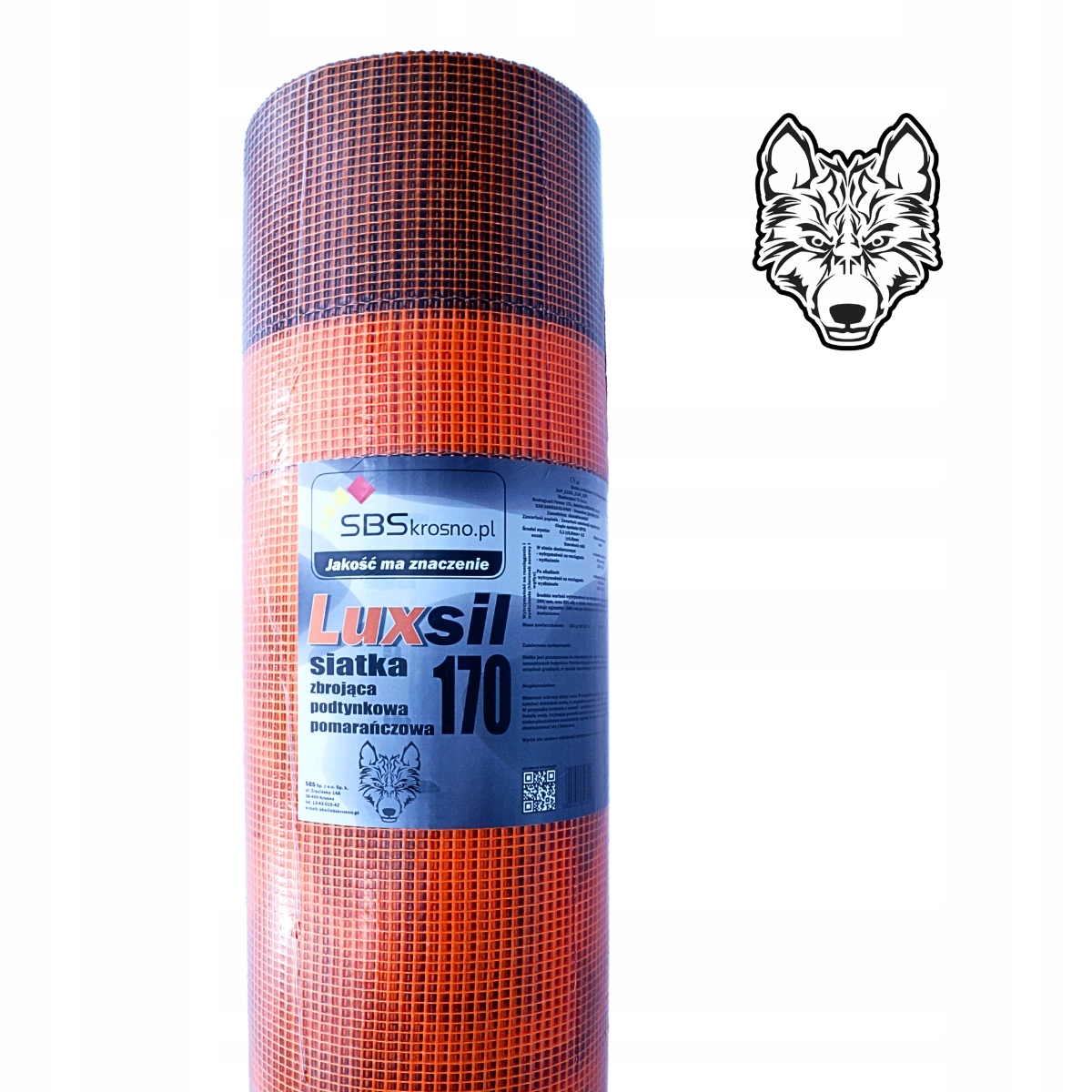 Fassadenputzgewebe Aus Fiberglas, 160 G/m², Orange, 110 Cm
