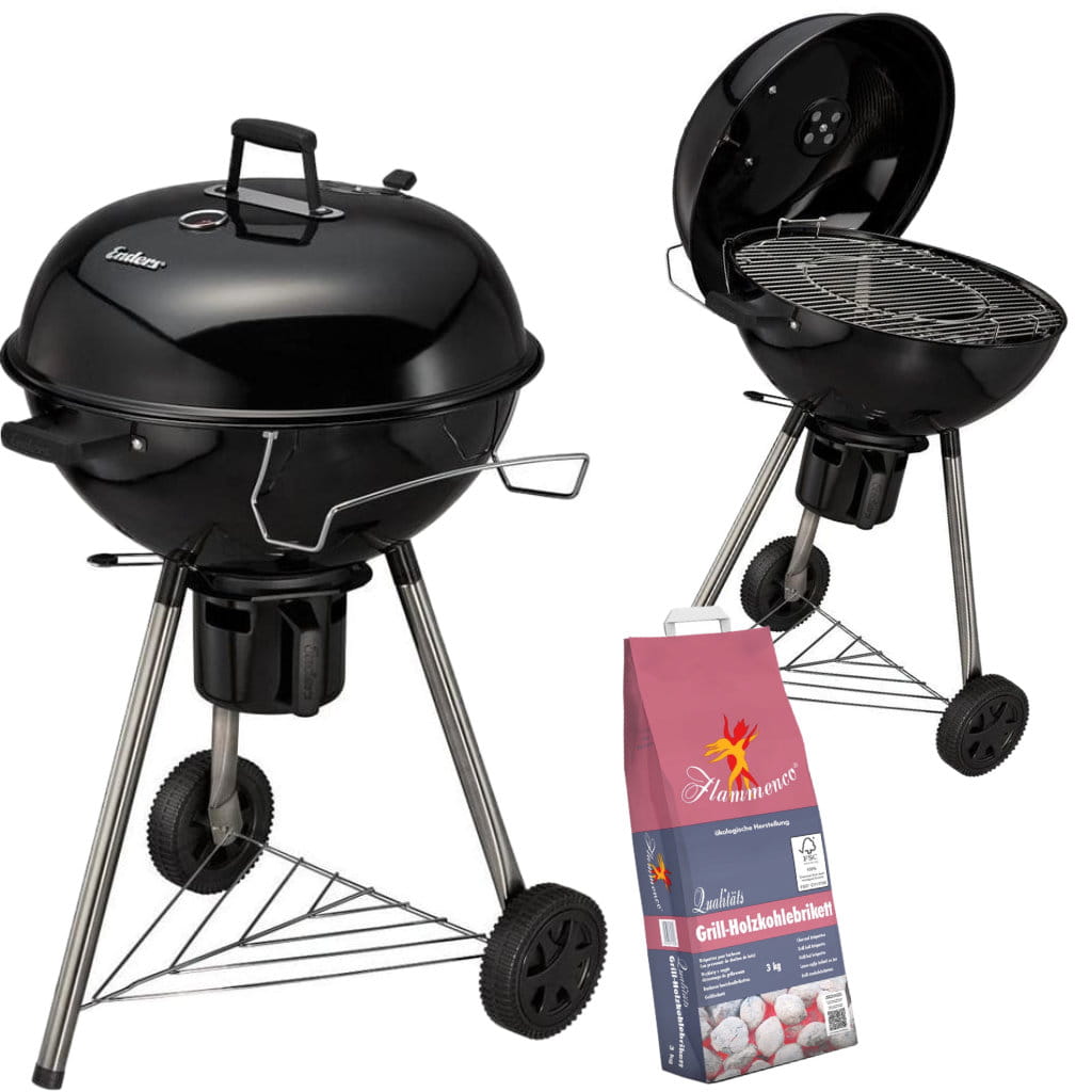Enders Caldera Pro Kugelgrill + Flammenco Briketts