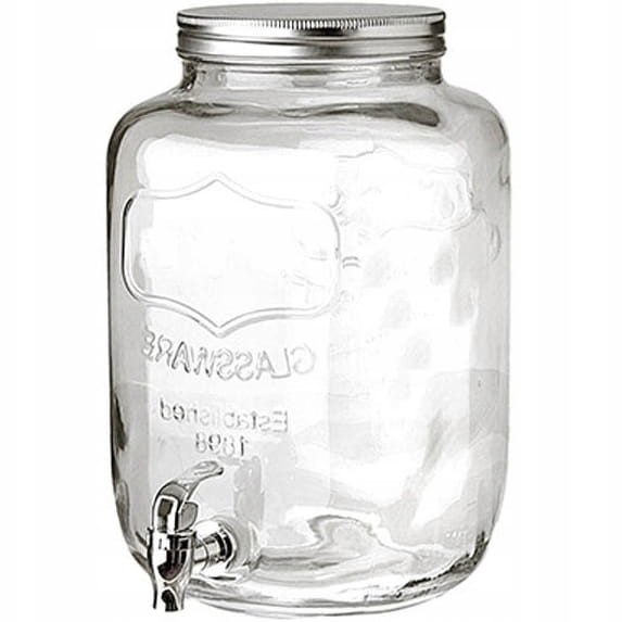 Picknick-glas Mit Zapfhahn, 4 L