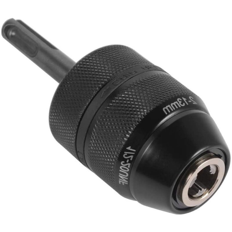 Mandrin Adaptateur Sds Plus 2-13 Mm, Mandrin Professionnel Robuste Pour Perceuse 1/2-20unf, Mandrin À Dégagement Rapide Sans Clé Avec Adaptateur Sds