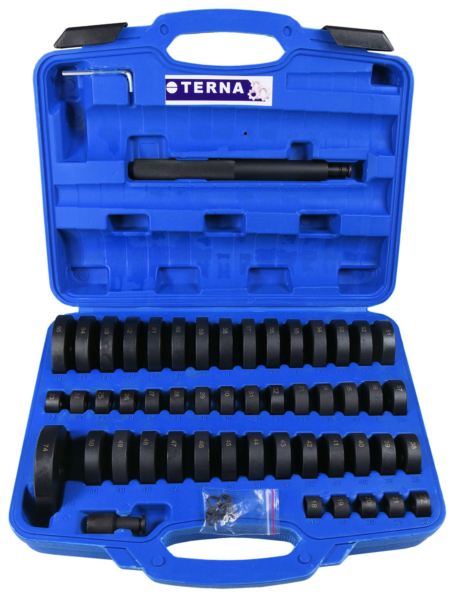 Abzieheradapter Für Lagerhülsen 18-74 Mm, 52 Stück