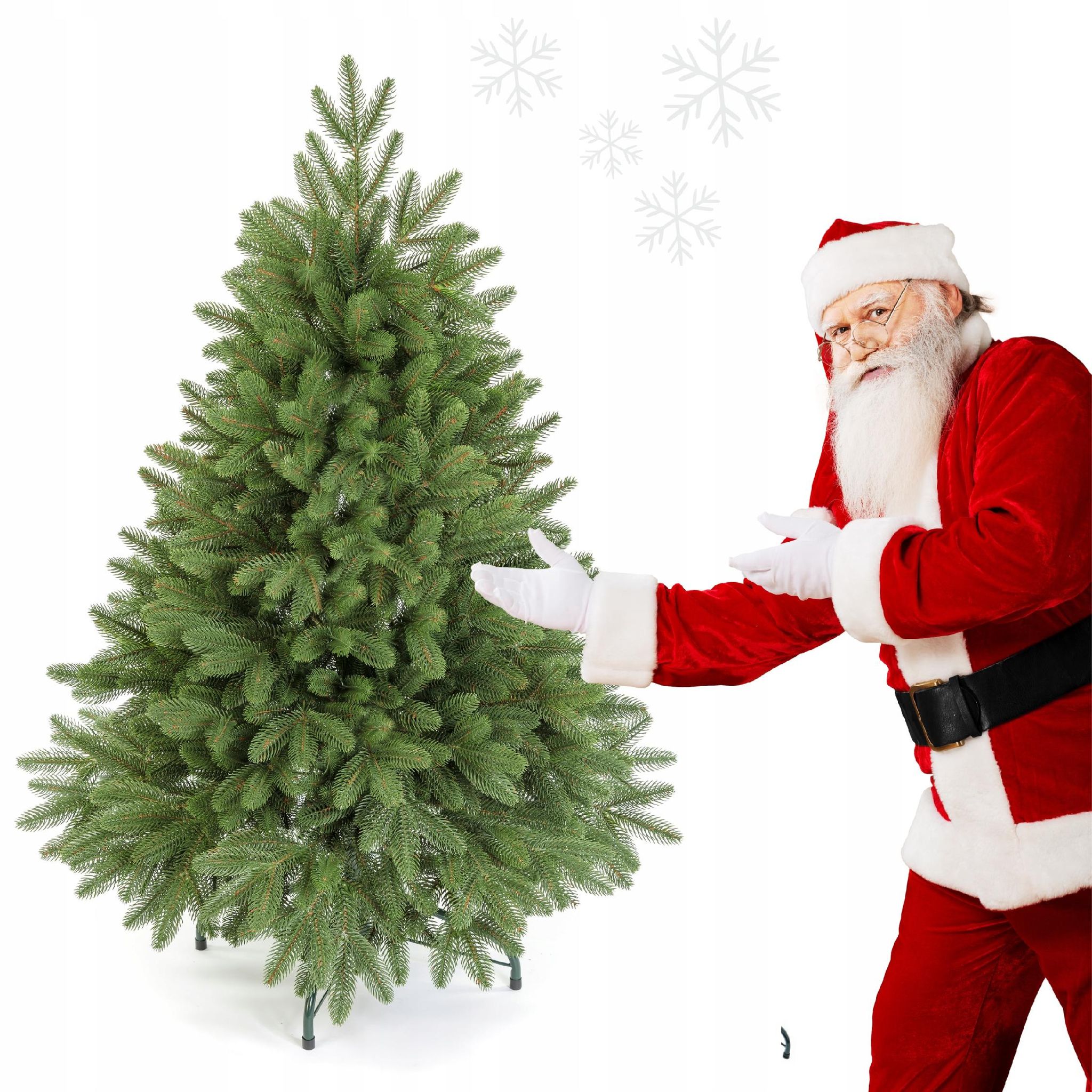 Künstlicher Weihnachtsbaum Aus 100 % Pe-fichte, Realtree 3d, 100 Cm, Klein Wie Ein Natürlicher, Lebender Baum