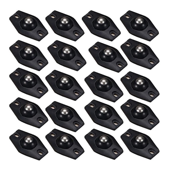 20 Mini Roulettes Pivotantes Pour Meubles, Roulettes Auto-adhésives, Roues Universelles 360°
