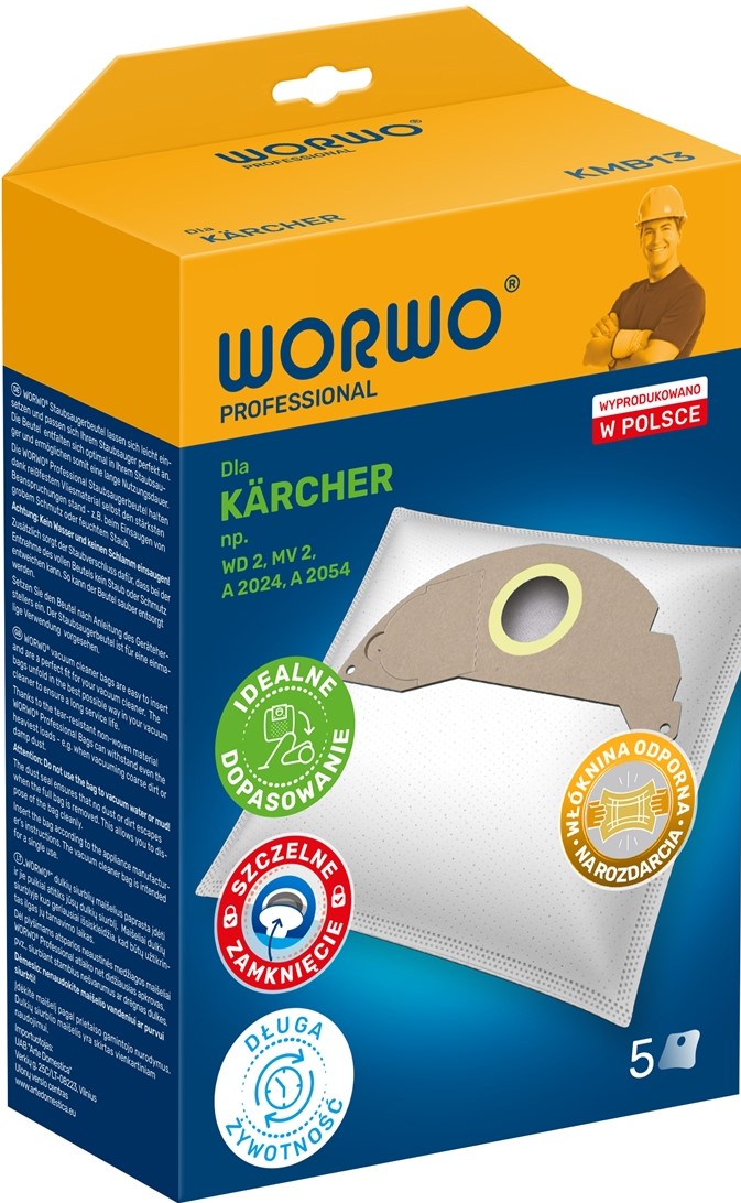 Worwo-taschen Karcher 6904322 Kmb13 Pro /kpl5 (5901362005779)
