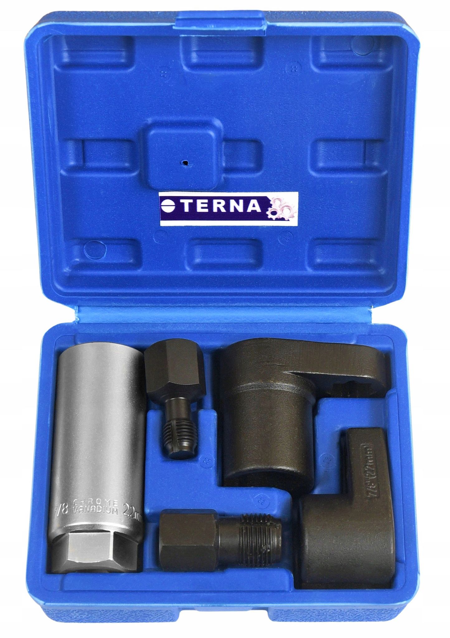 Satz Steckschlüssel Für Lambdasonden 22 Mm, 5-teilig, 1/2" 3/8