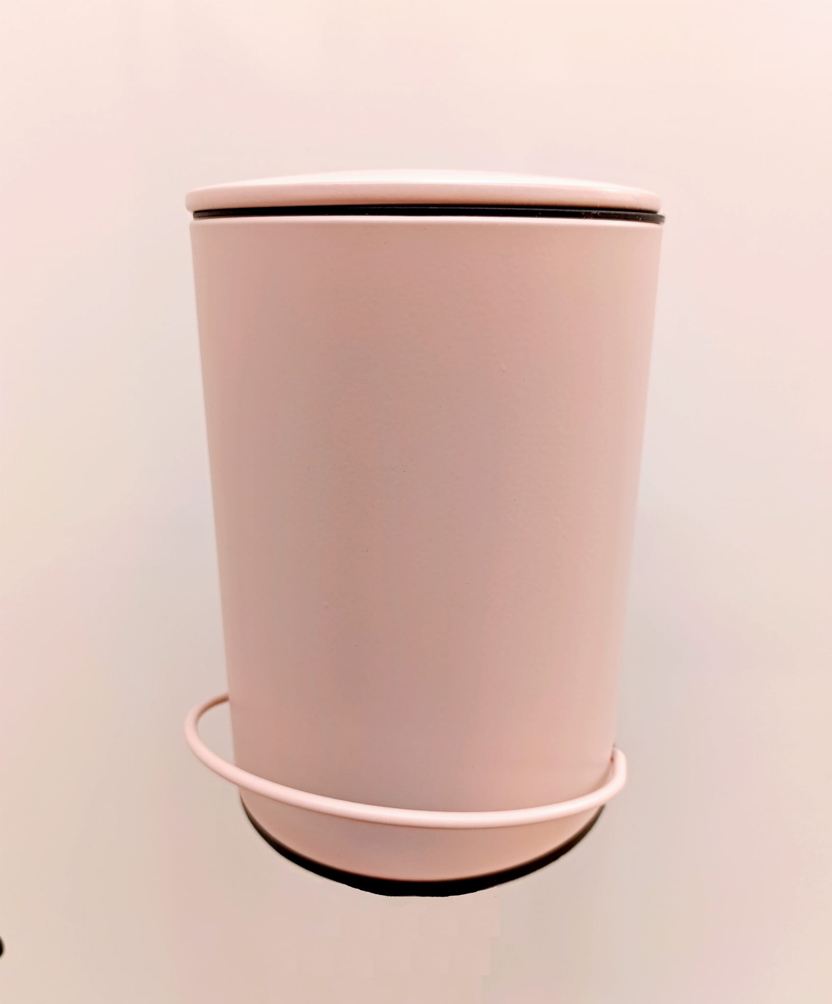 Metall-abfalleimer 3l Rosa