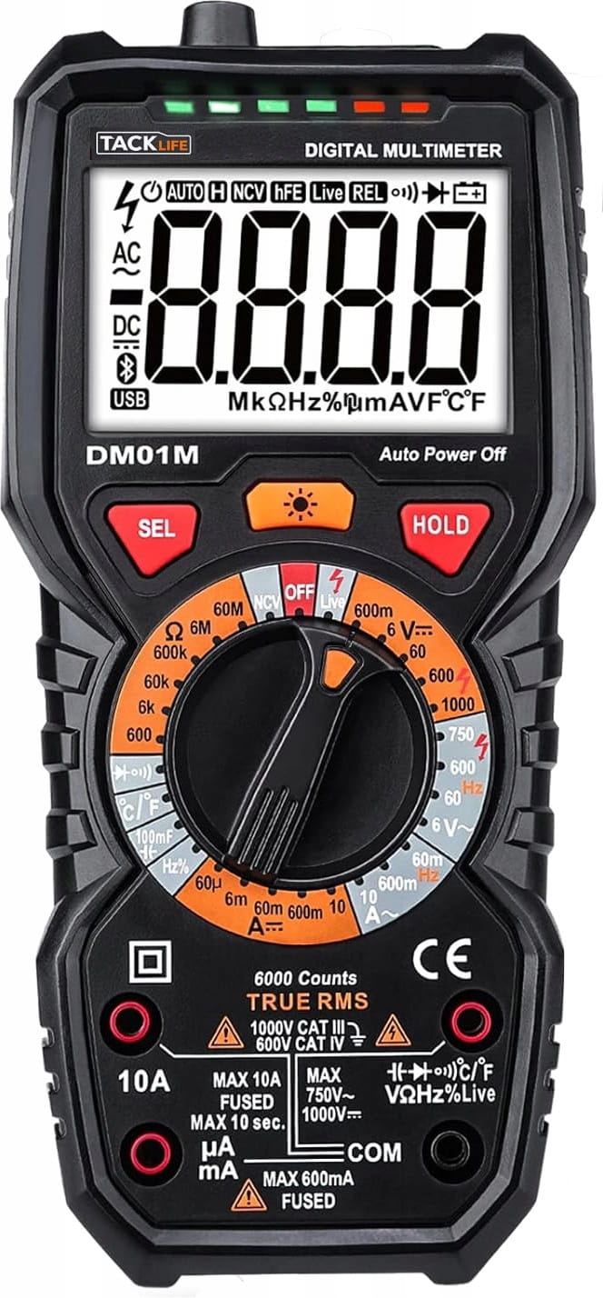 Tacklife Dm01 Digitalmultimeter