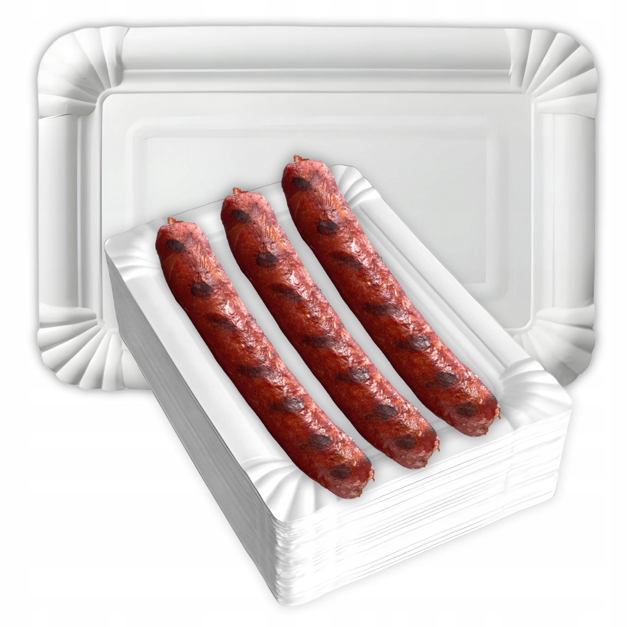 Einweg-papierschalen Aus Biologisch Abbaubarem Material Eko 10 X 16 Cm, 250 Stück