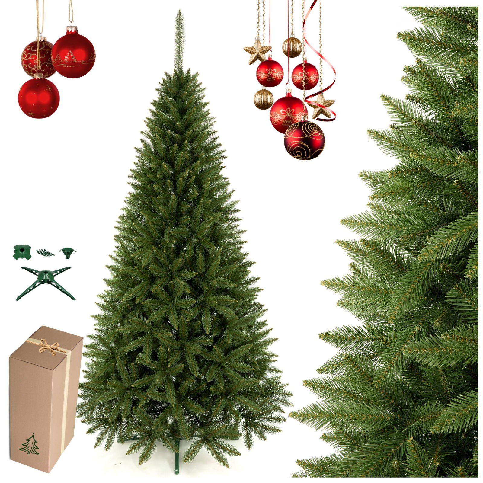 Künstlicher Weihnachtsbaum, Kaukasische Fichte, 220 Cm