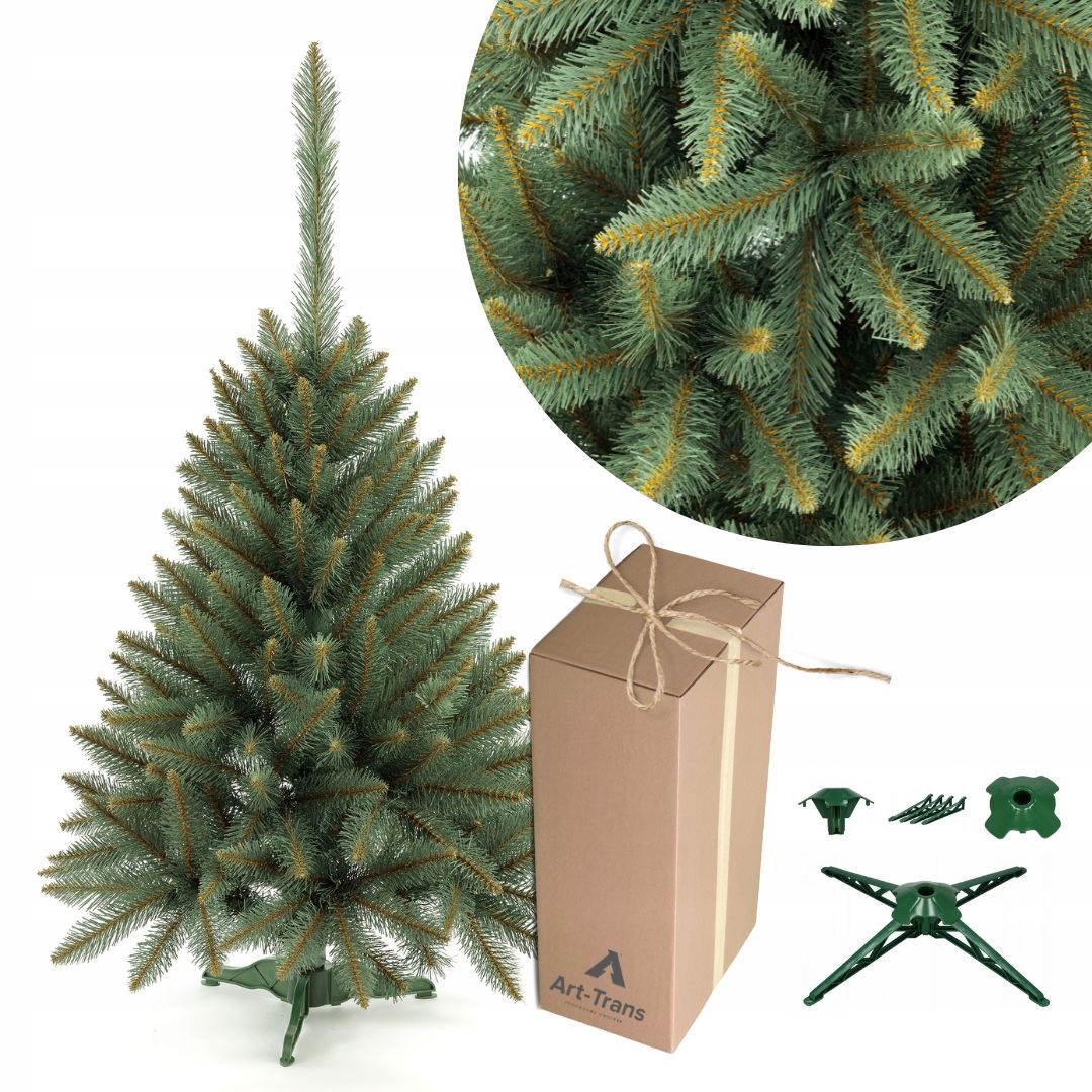 Künstlicher Weihnachtsbaum Aus Polnischer Silberfichte, Dicht Wie Im Echten Leben, 100 Cm