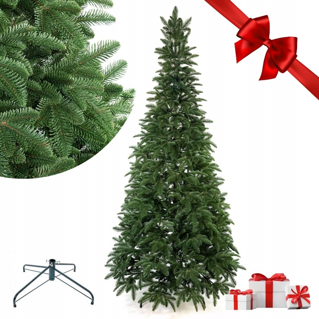 Exklusiver Künstlicher Weihnachtsbaum 100 % Pe 2d Nobiles Premium Tanne 220 Cm