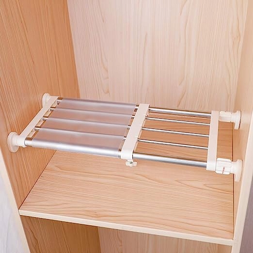 Baoyouni Verstellbarer Kleiderschrank, Ausziehbar 50-80 Cm B2050