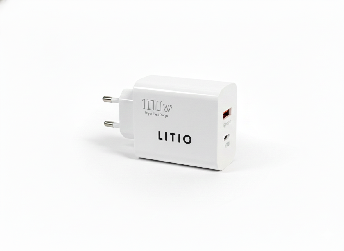 Schnellladegerät Mit Usb-c Und Usb-a-turbofunktion, 100 W, Universalnetzteil