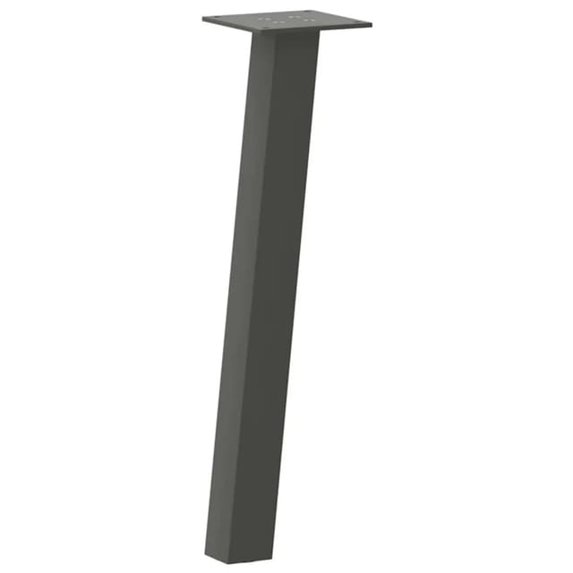 vidaXL Couchtischbeine 4 Stk Anthrazit 30 cm Stahl 4012486