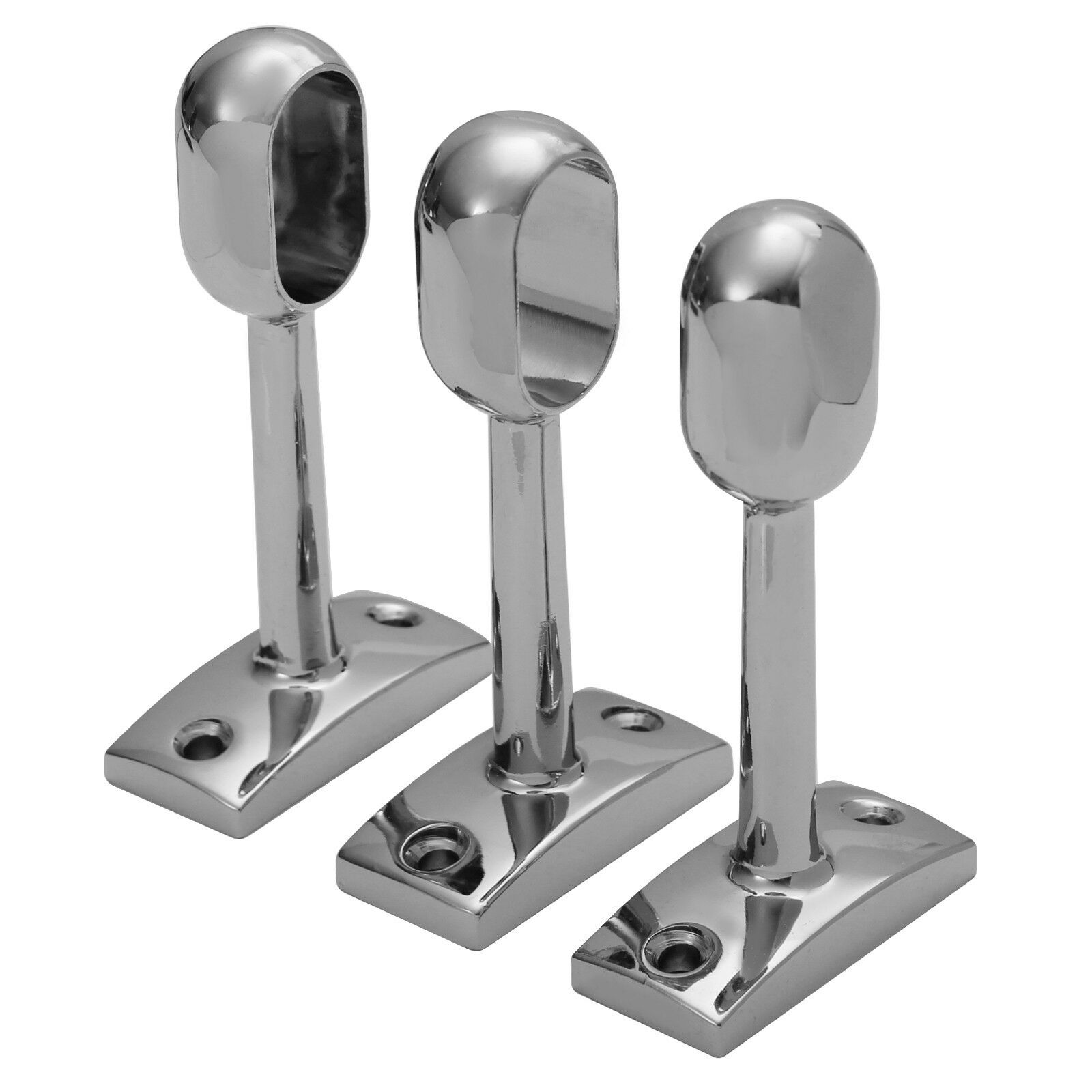 Ovalrohrhalter 15 X 30 Mm Für Kleiderstange 3-13