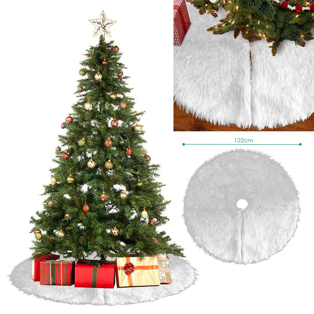 Randaco Weihnachtsbaumdecke 122cm Tannenbaumdecke Christbaumdecke Christbaumdeck