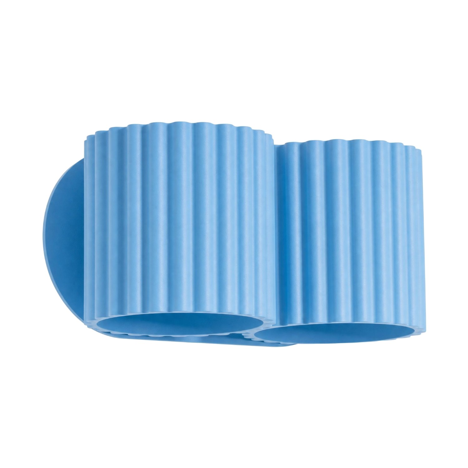 Wandleuchten Aura Hellblau 2xg9 21cm Aluminium Sollux