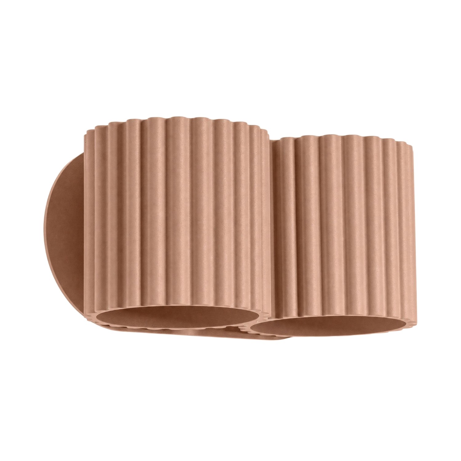 Wandleuchten Aura Mocca 2xg9 21cm Aluminium Sollux