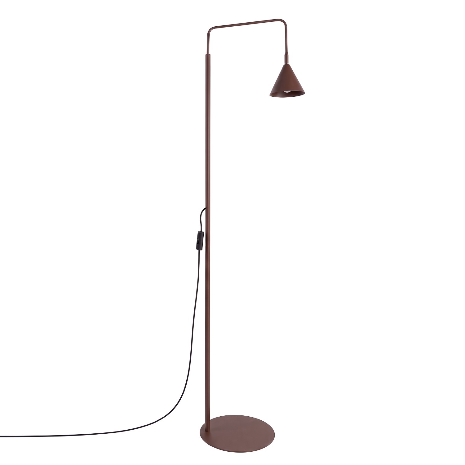 Stehleuchten Nox Braun 1xe14 30cm Stahl Sollux